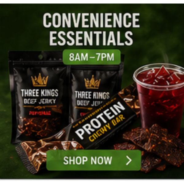 SNACKS 8AM - 7PM